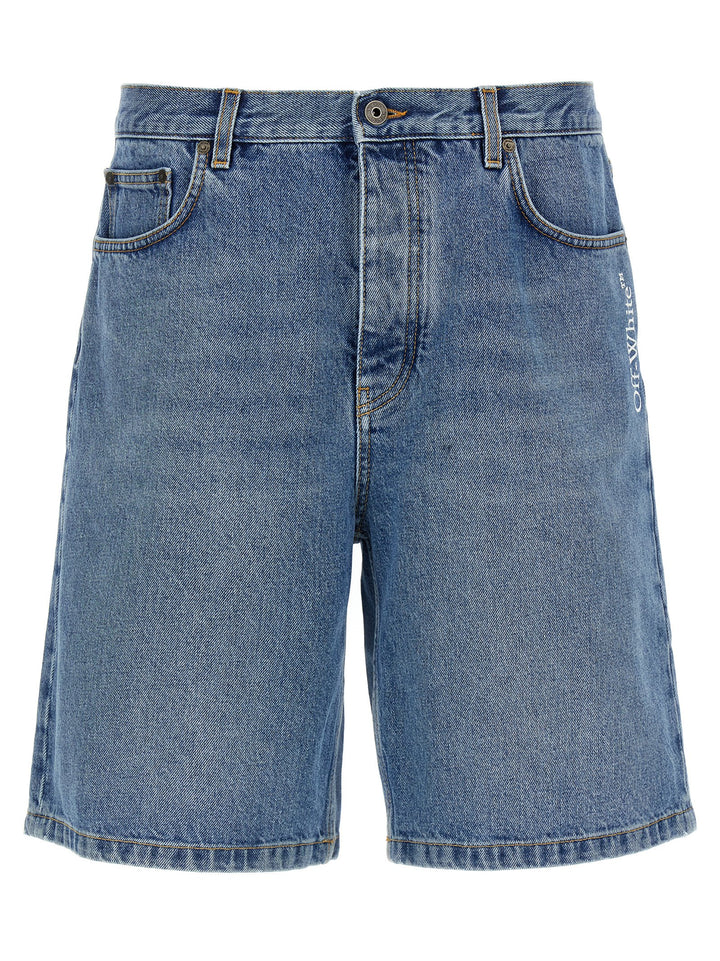 Off-White Half Arrow Bermuda and Short - Blue | 33137482c446c3e2f26971cdc39177e0c84d7757