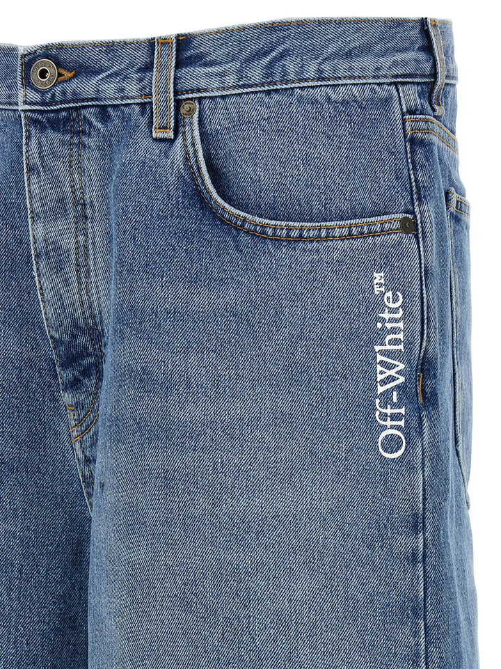 Off-White Half Arrow Bermuda and Short - Blue | b9c992b4641277ae4a8688a4945b17c8f9ea27e4