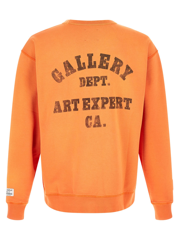 Gallery Dept. Art Expert Sweatshirt - Orange | da6222b4fa30329684d587a0a699b9c8cbefeed0