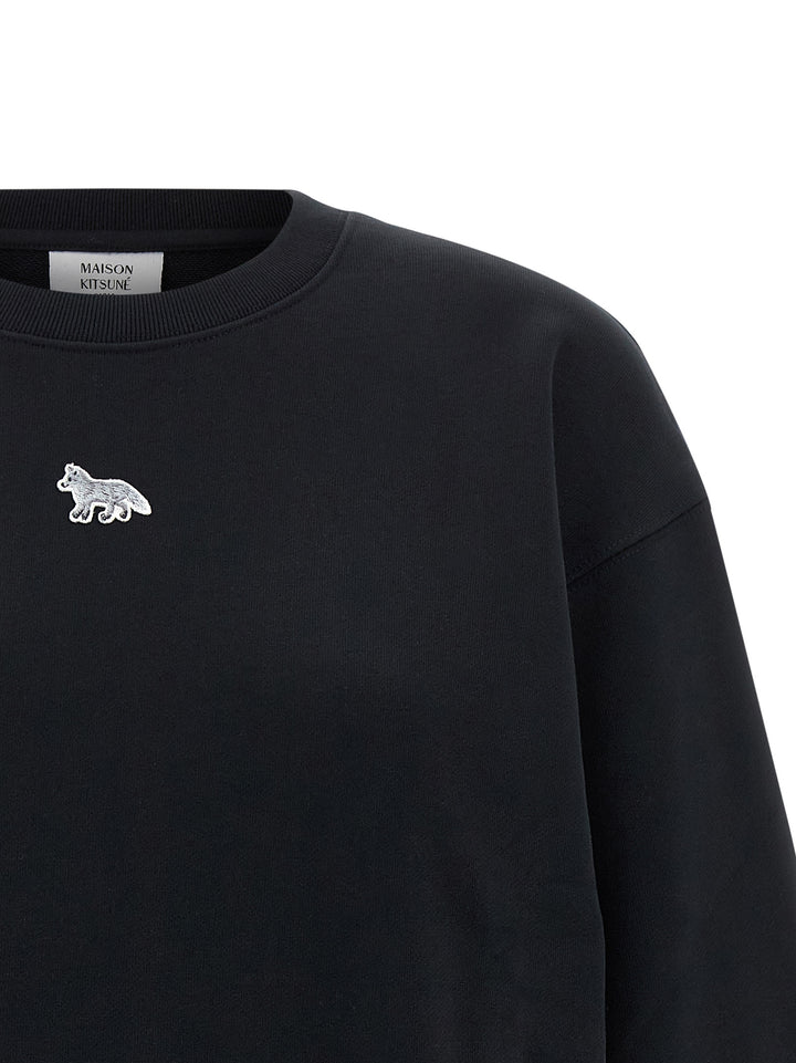Maison Kitsune Baby Fox Sweatshirt - Black | 1ec3215e4a5b76358662afa9c6ab89c189229be1