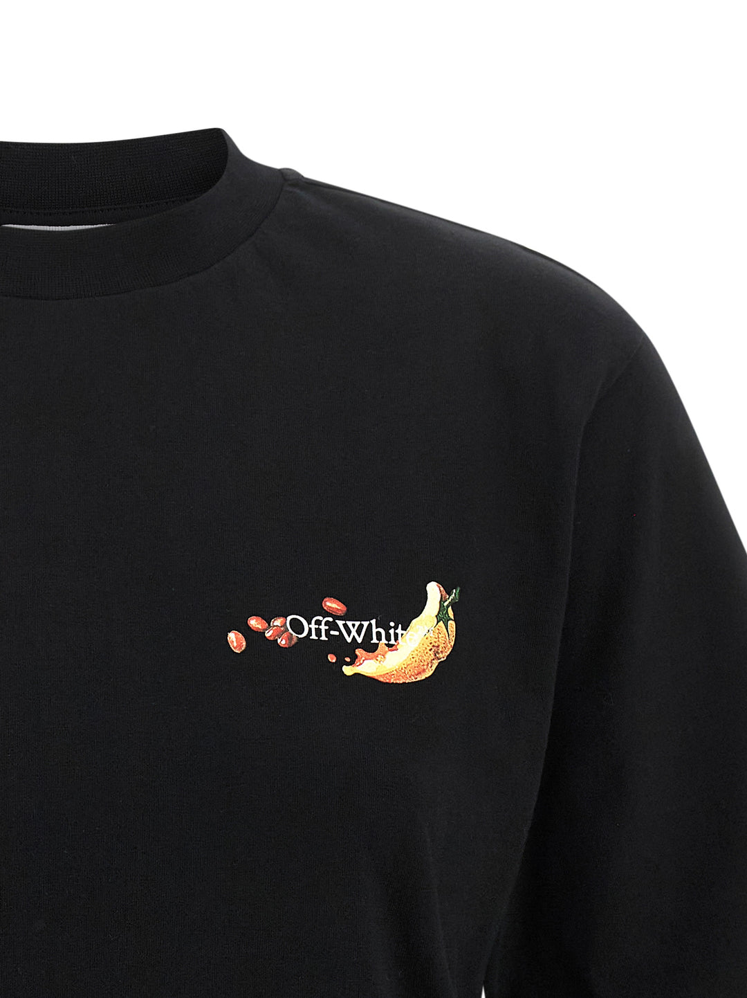 Off-White Emb Fruits Arrow T-shirt - Black | 91c67484ff322ad3e4d4f7ac05d681e1eaad923a