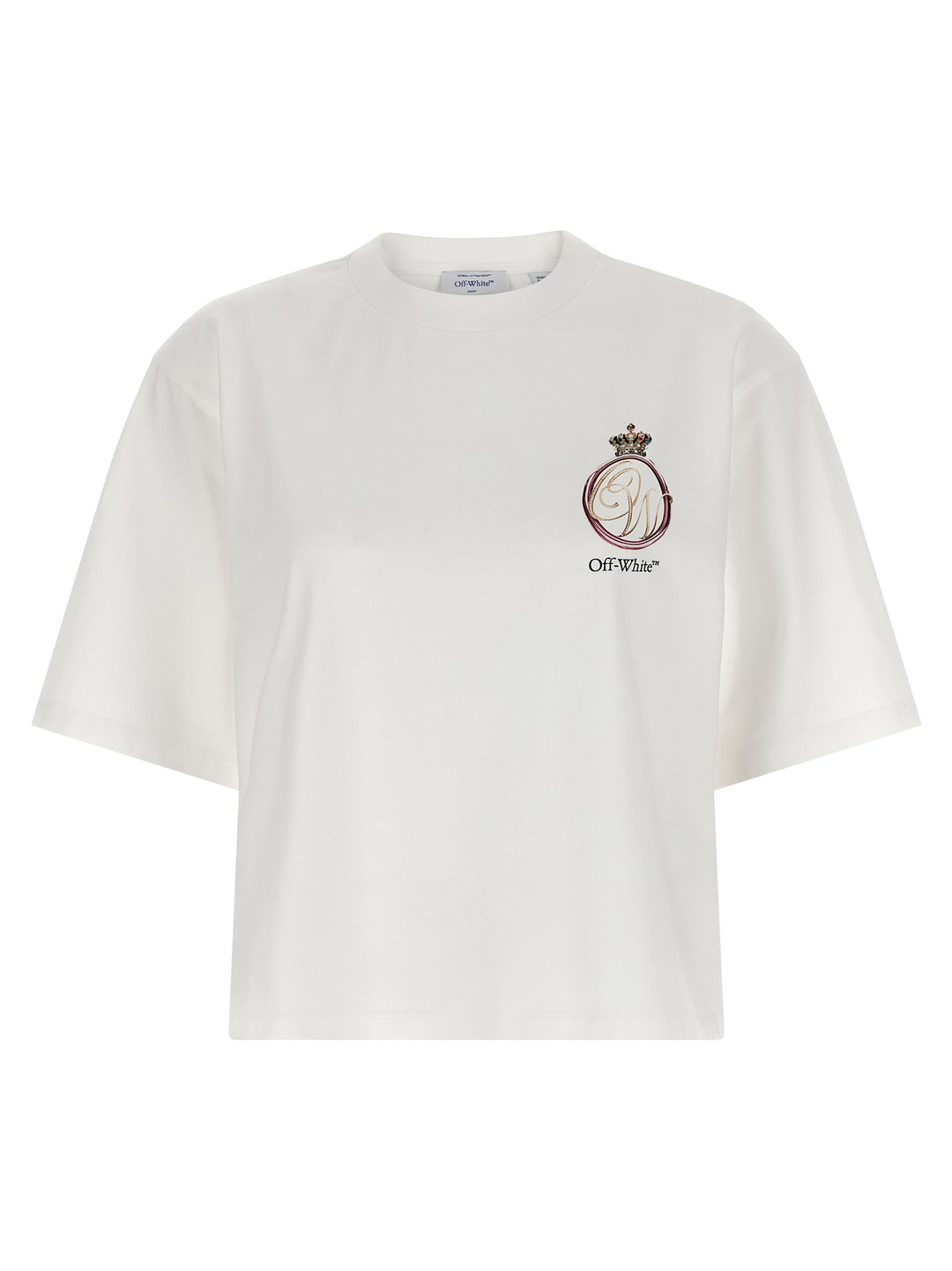 Off-White Royal Crown T-shirt - White | 9d4a997825eea9d6a662705e750f54e6077a9ca6