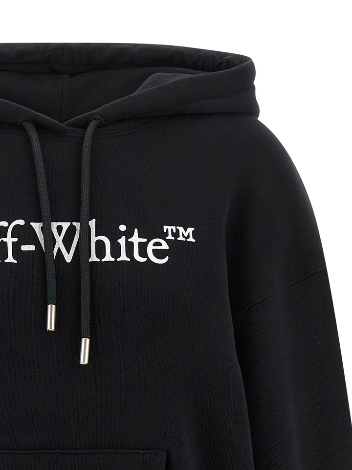 Off-White Big Logo Bookkish Sweatshirt - White/Black | db59ce5c3a54e0bdbcaa0d7835acafc291fb13fc