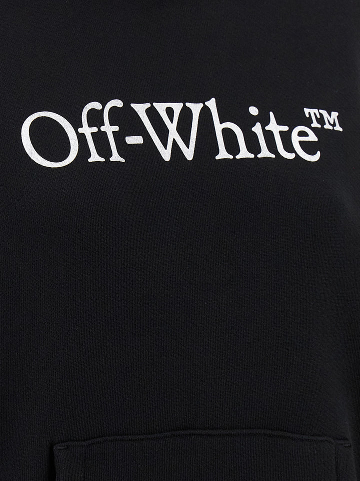 Off-White Big Logo Bookkish Sweatshirt - White/Black | d25b12880ff2b618f43ebcf8e14a1e7b2e6427a0