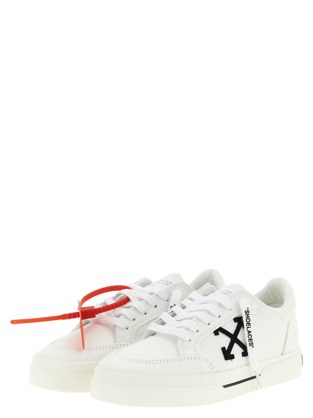 Off-White Vulcanized Sneakers - White/Black | 682c1c4a600169daa78c58487a5df43d40f00ff4