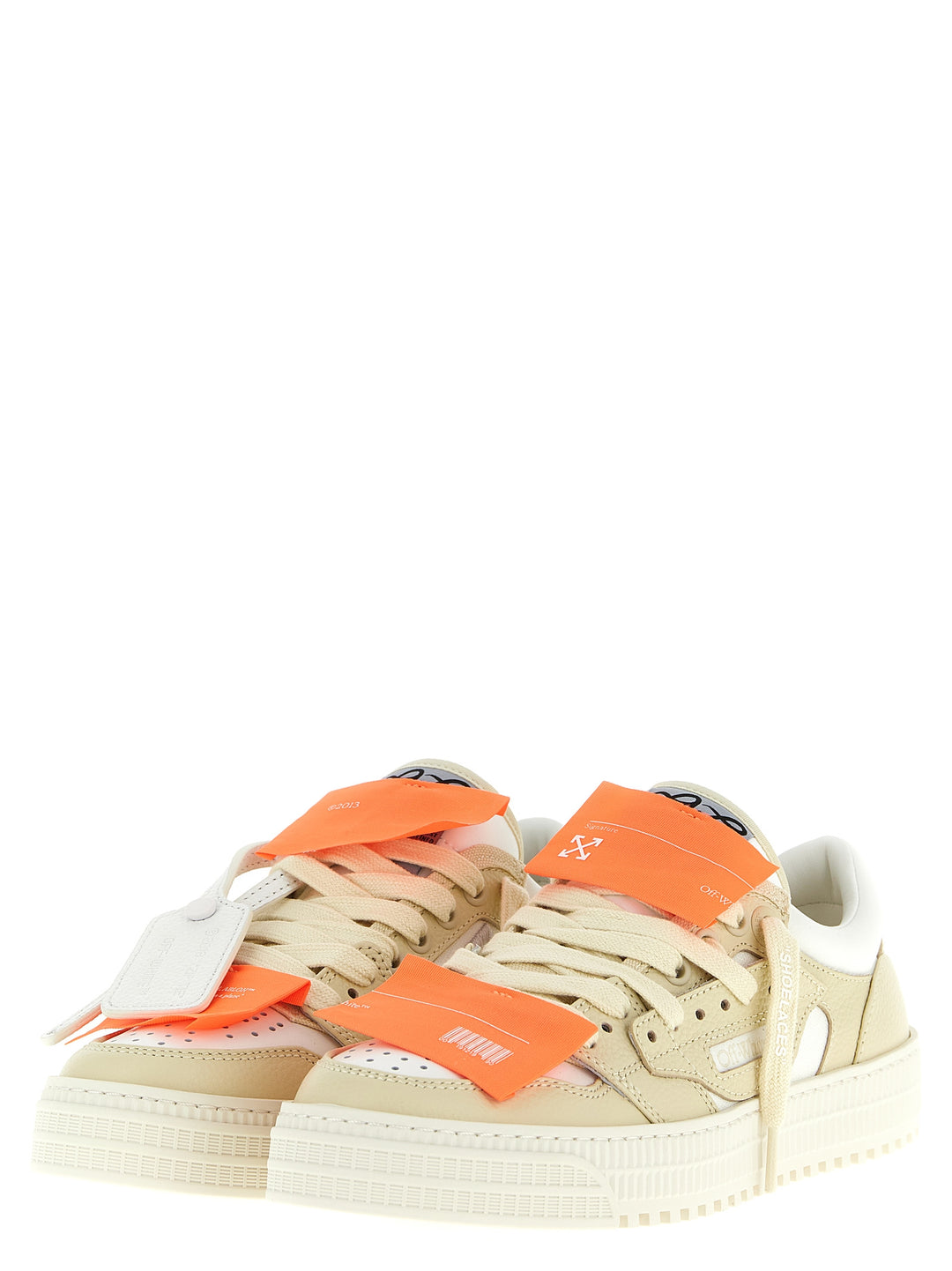 Off-White 3.0 Court Low Top Sneakers - Beige | b2ccdb5e8d4a695c82b607c07ddb07fa853db5fd