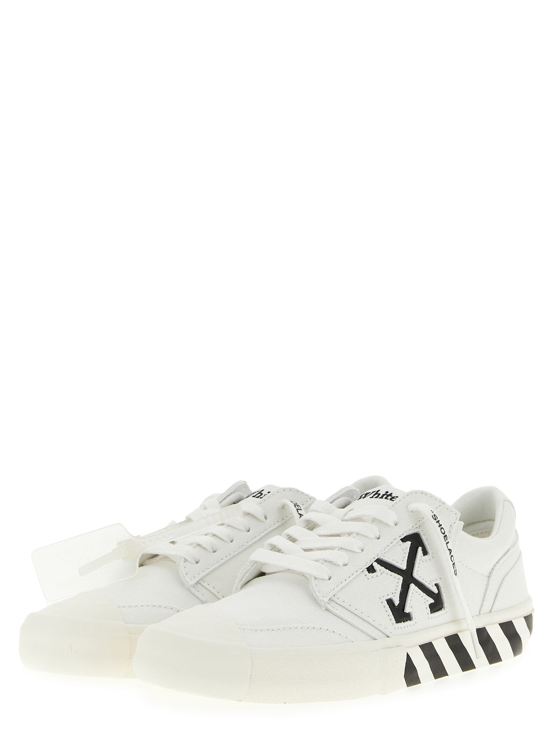 Off-White Vulc Undercut Sneakers - White/Black | aba3031c045fee67641f4bd1394f8b0444c0ab47