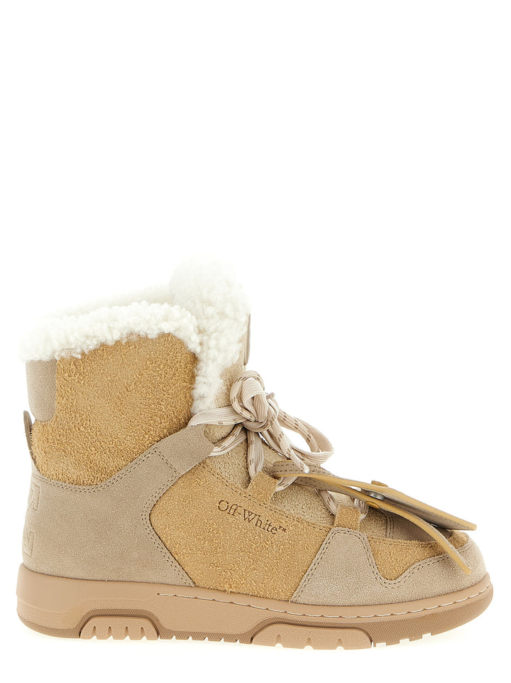 Off-White Winter Boots and Ankle Boots - Beige | 639869887f42dd4cd339da3acb3863d8b30942df