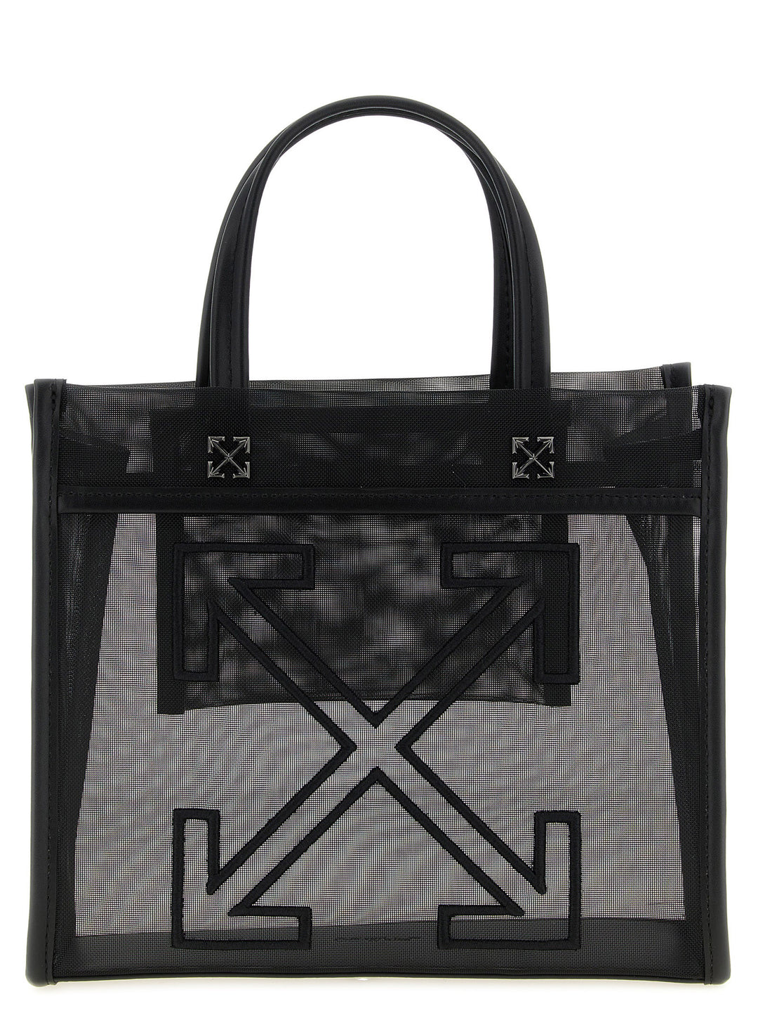 Off-White Market Tote Bag - Black | 089643a63f1febc4d047cec619a4910a5904b3ea