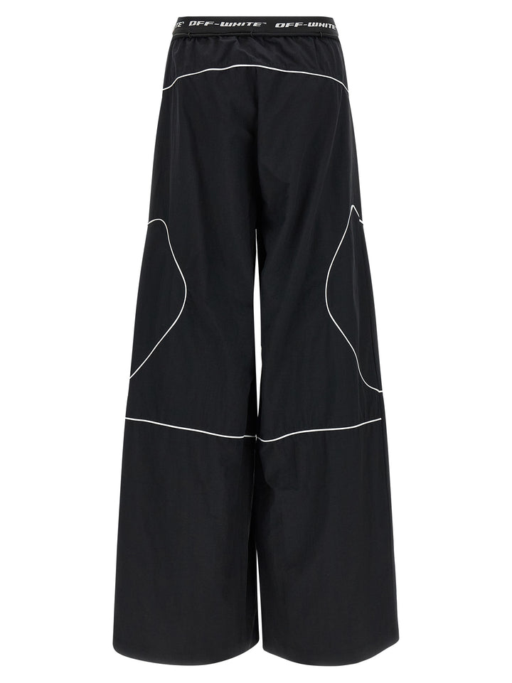 Off-White Logoband Track Pants - Black | e1f8449f41cc167b0ccf22deadb98fa8bae53ecb