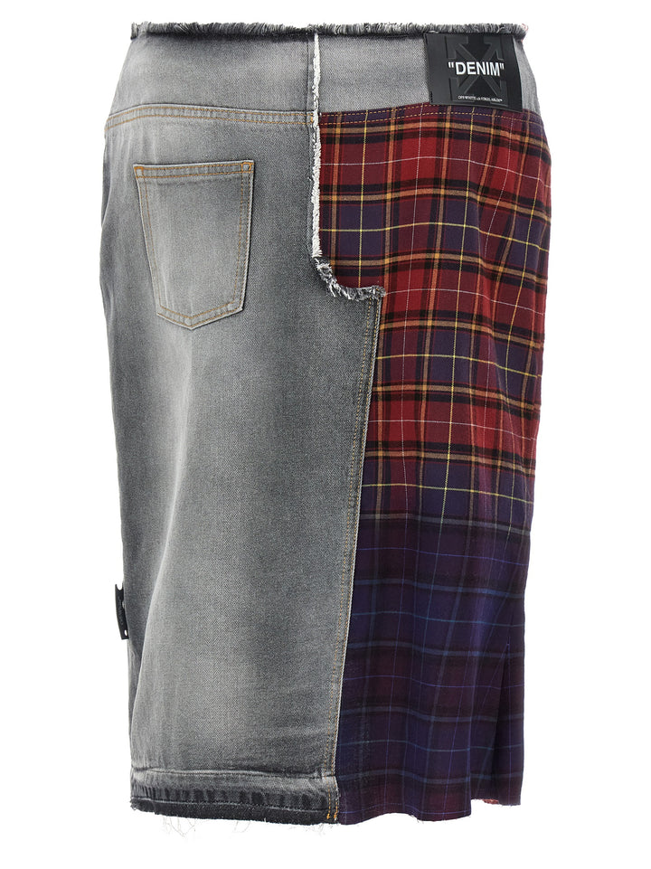 Off-White Patchwork Skirt Skirts - Multicolor | 83f0da3a5028a0f84974e1597808fad01bc4ce3d