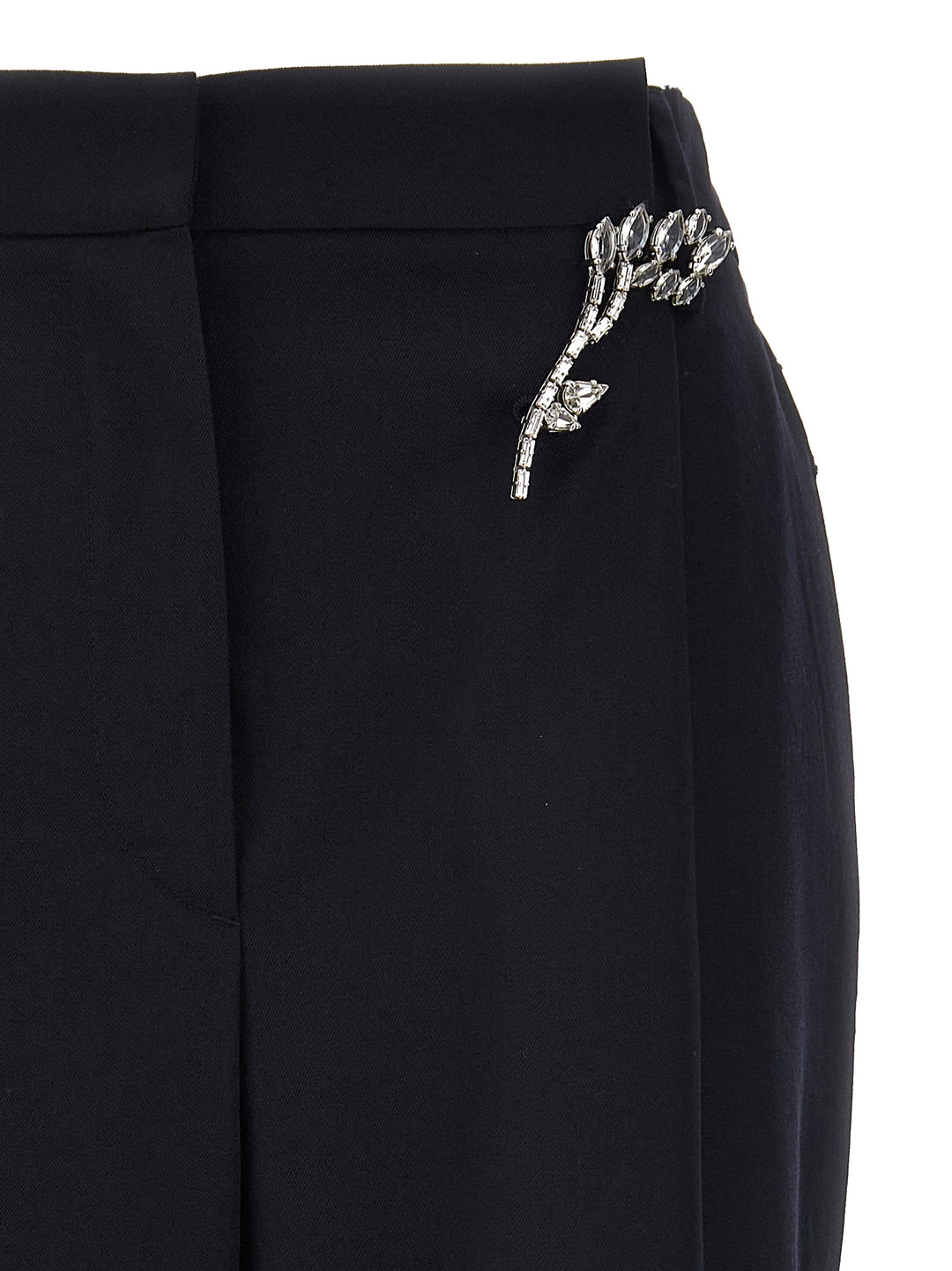 Prada Gabardine Trousers Pants - Blue | 7b0e4713854f595e457aa4b28b2eebd952468e6a