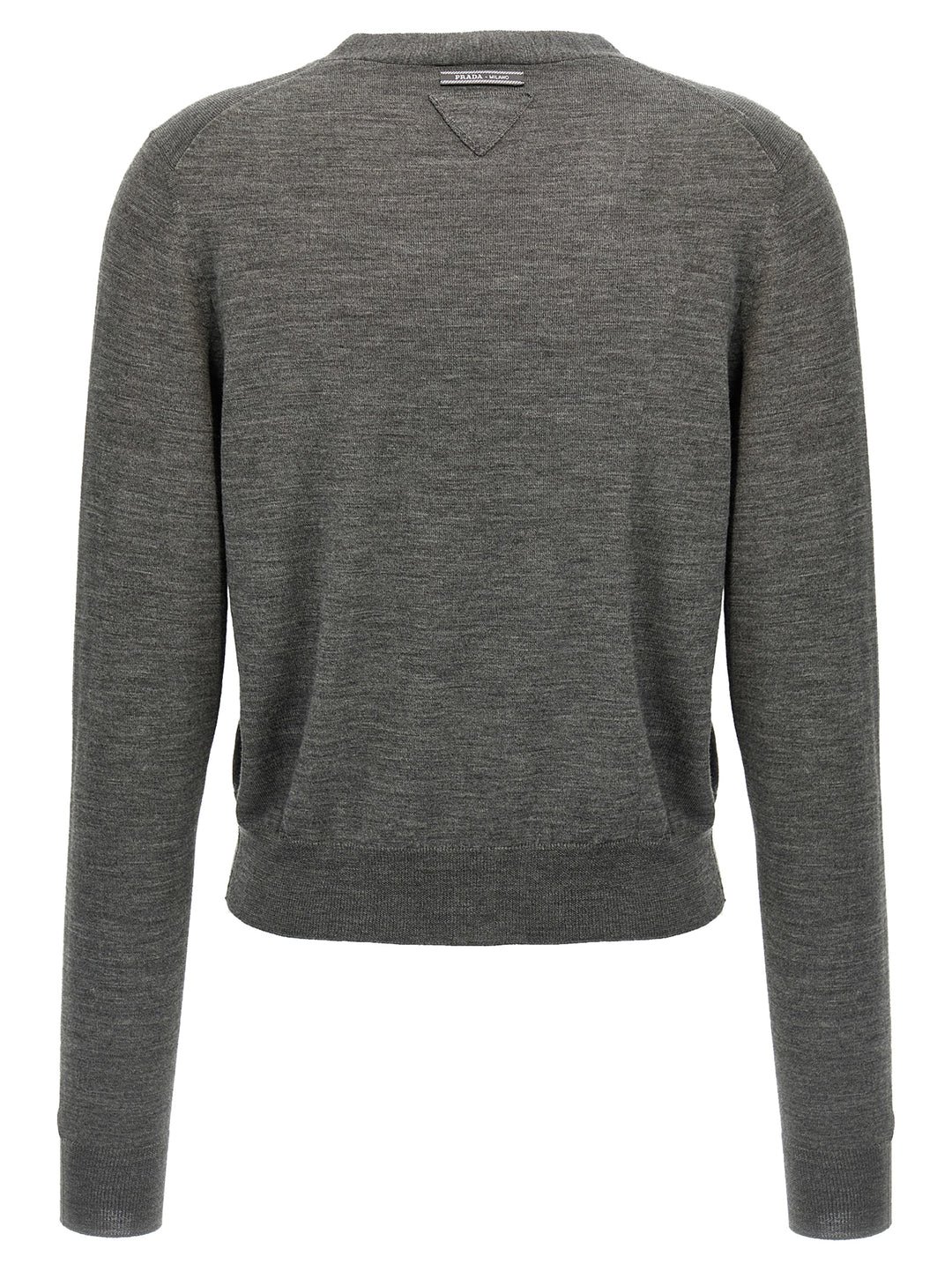 Prada Wool Cardigan Sweaters and Cardigans - Gray | b5847c891cd6446cd289473df12fdbe8767a4b7b
