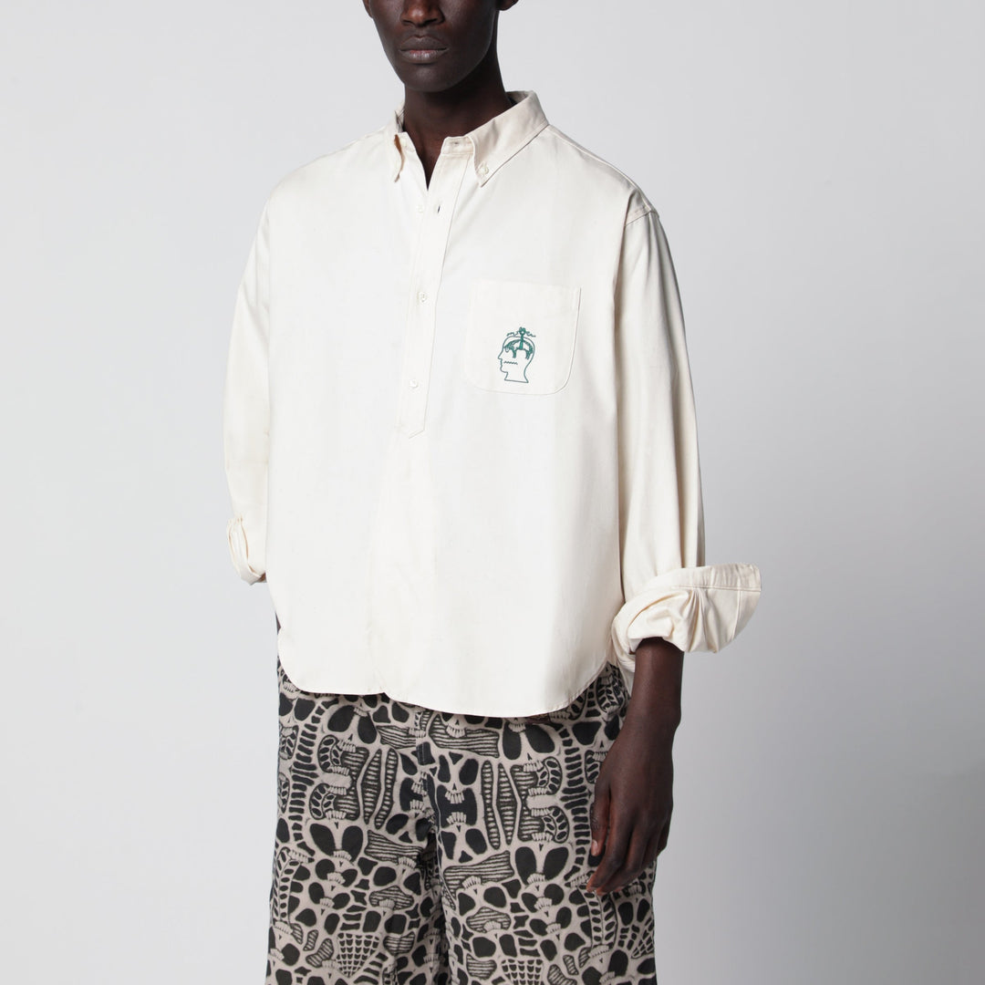 Brain Dead Shirts & Tops - Beige | 68252e16f08ba83369bbef5a56cd59039eb53f75