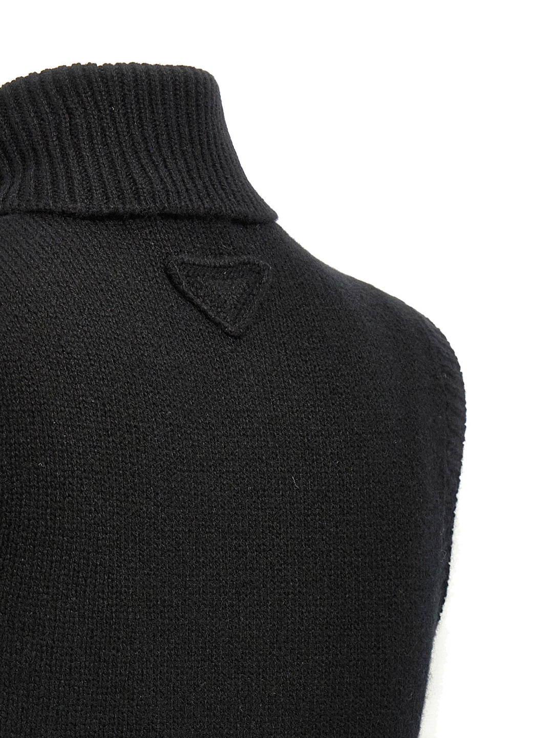 Prada Cashmere Vest Gilet - Black | 8cbac1e220d5a1242e732c3841b1f848caaeb3b7