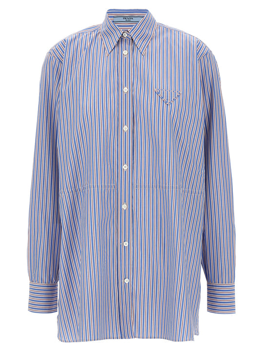 Striped Shirt Shirt And Blouse Multicolor