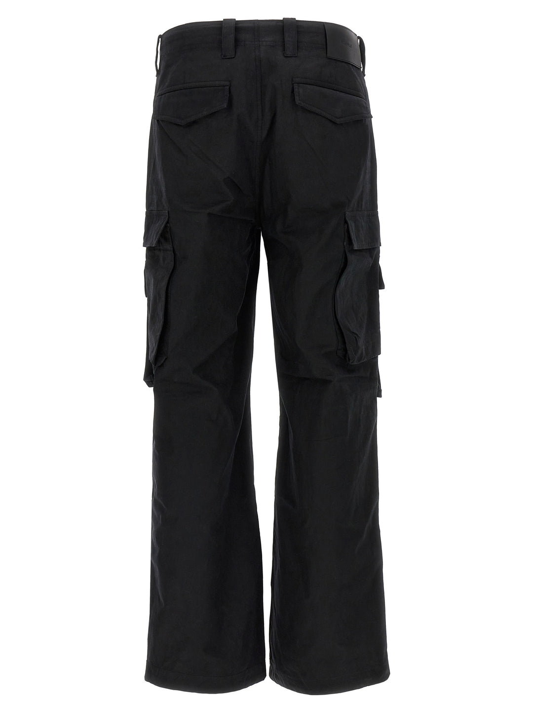 Woven Cargo Pants Black