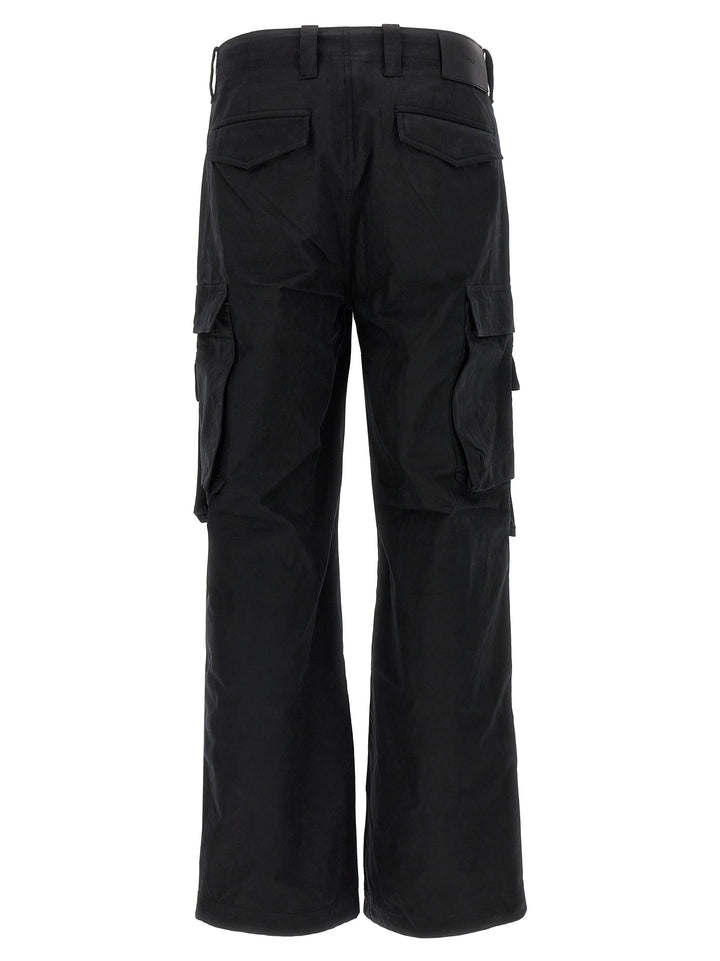 Woven Cargo Pants Black