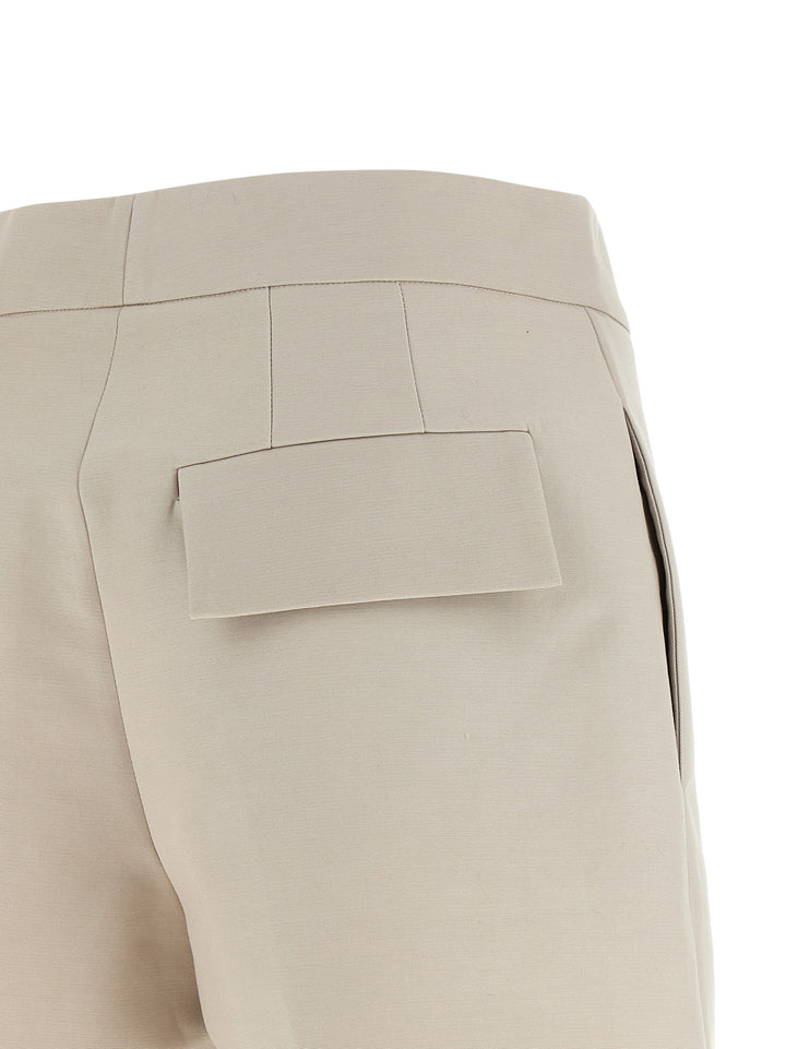 Federica Bonifaci Cotton Bermuda Shorts Bermuda and Short - Gray | 24f805225fe9879a01e6e5ec2c70ff77cf659abc