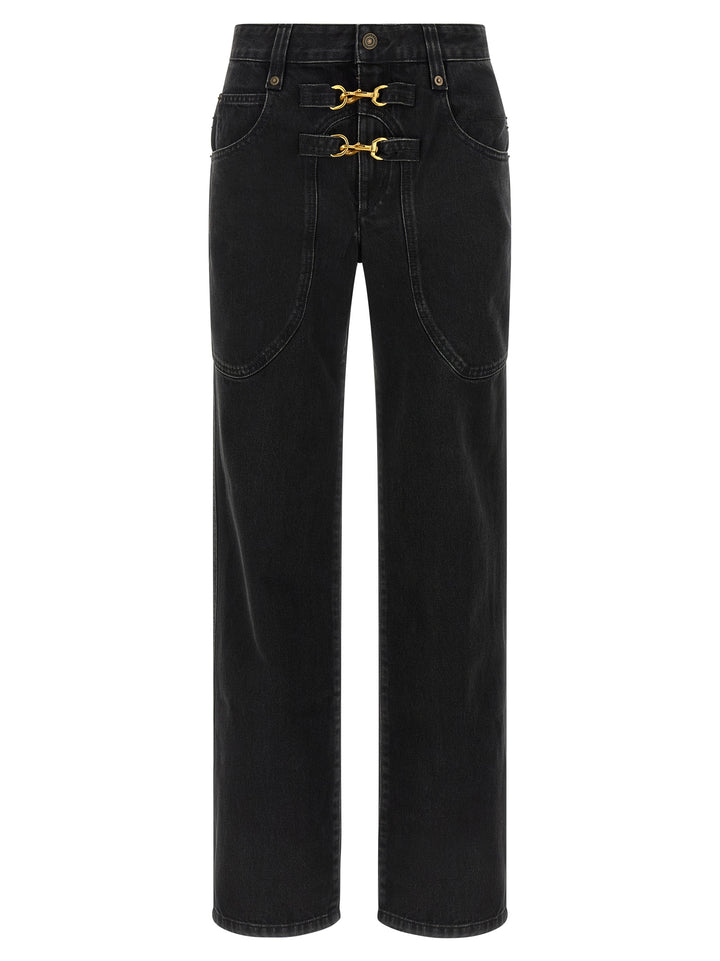 Isabel Marant Brinley Jeans - Black | c7b1978176ae5a51bf42d6108793a44b860f8936