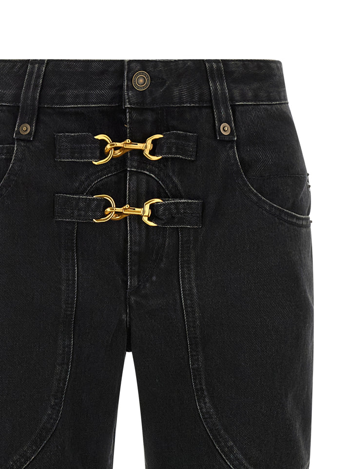 Isabel Marant Brinley Jeans - Black | eedb891fb3003879b88a166e8c0fe5a66f3155c2