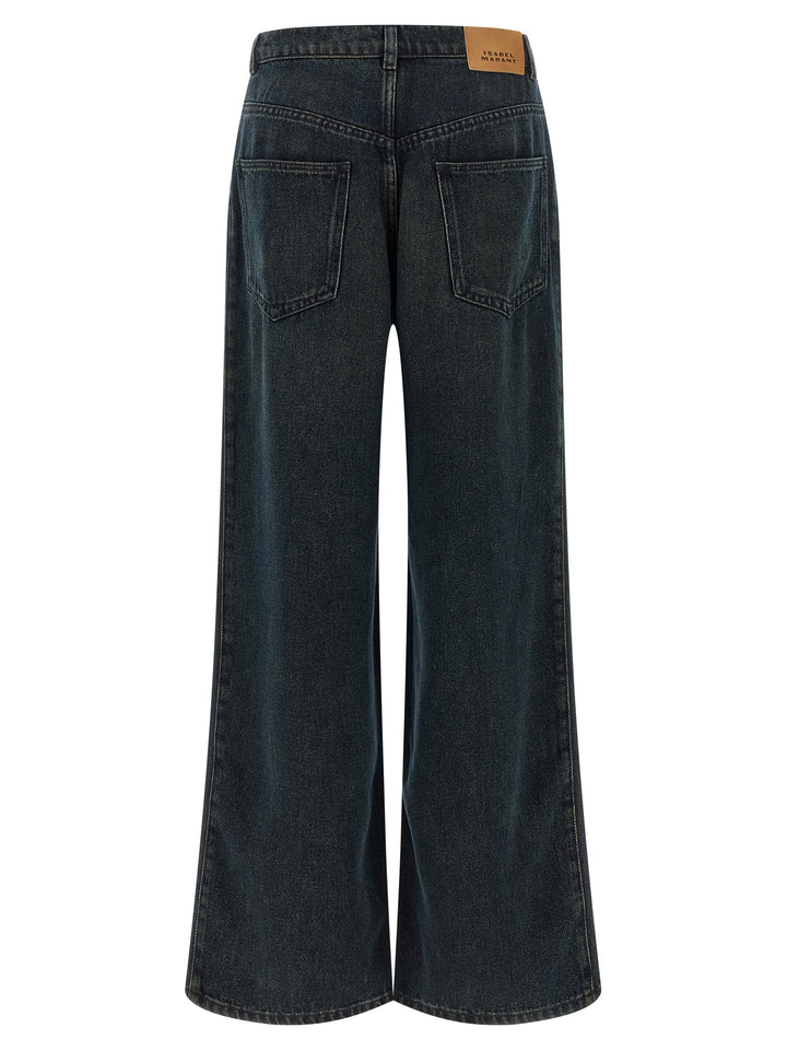 Isabel Marant Rodayna Jeans - Black | 06526cb837886824eafac5e6f20e292a6b21ae1d