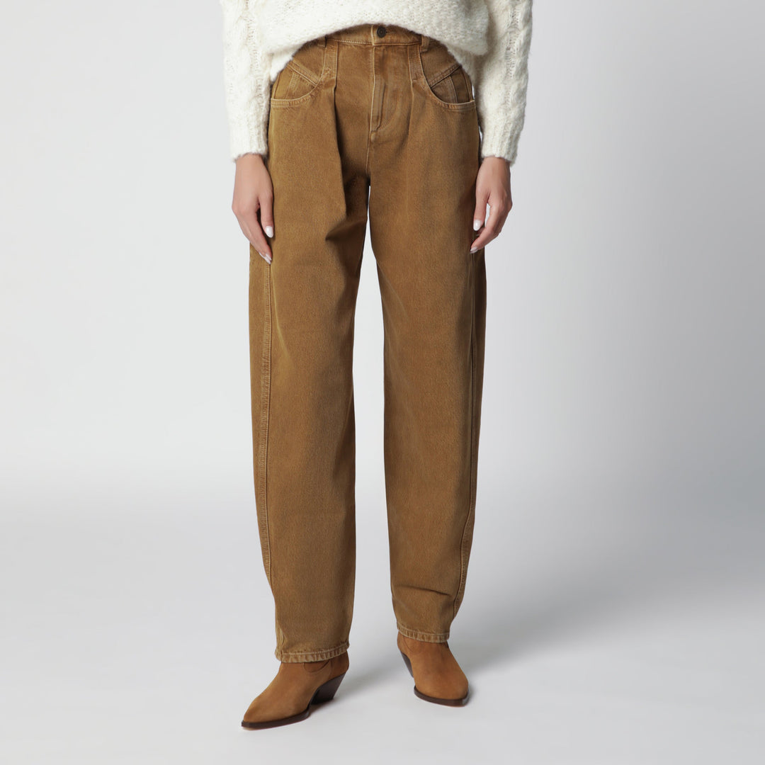 Isabel Marant Pants - Metal | f7b025018d832e85785fc6afe70554d1deb0e144