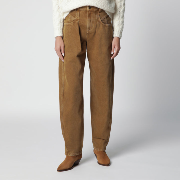 Isabel Marant Pants - Metal | f7b025018d832e85785fc6afe70554d1deb0e144