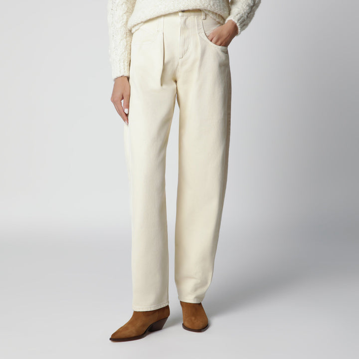 Isabel Marant Pants - Beige | f4fedcae0b35c6dec0a1631ba73b589dc97db3f3