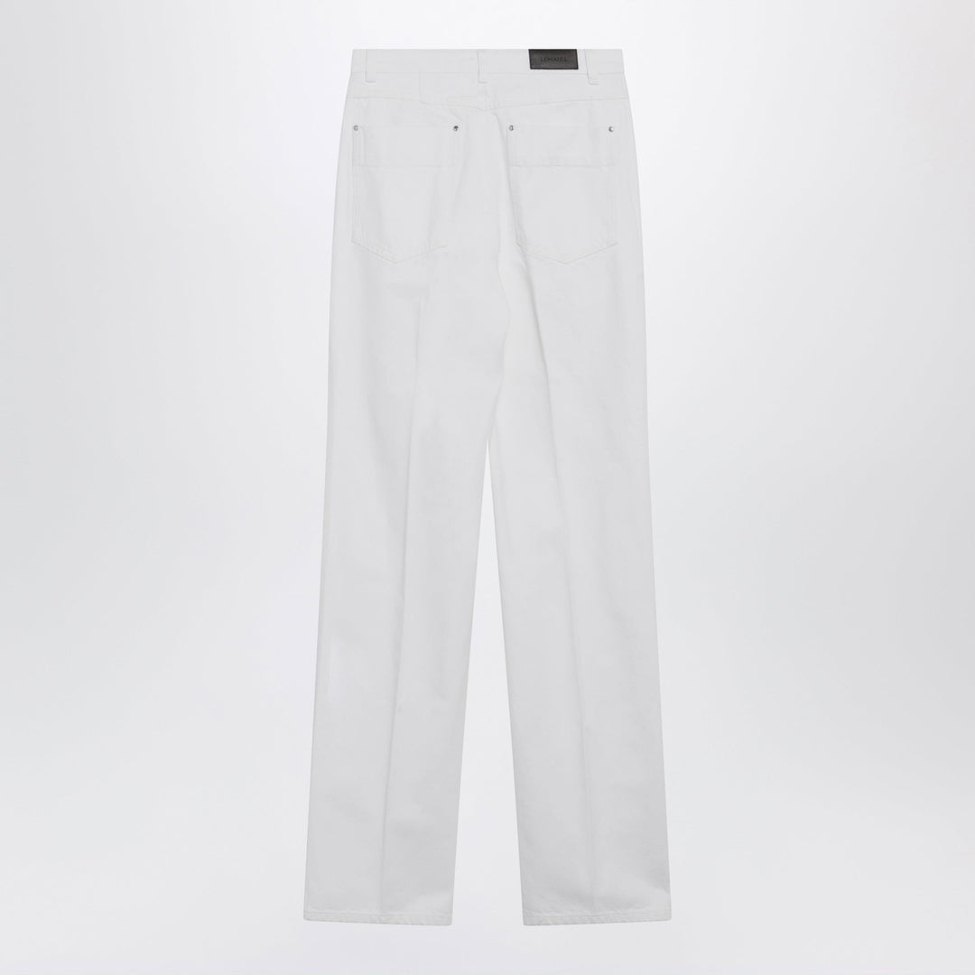 Lemaire Pants - White | f8628a1a1c02ca9229e08dfa2d44a6351dbee2f9