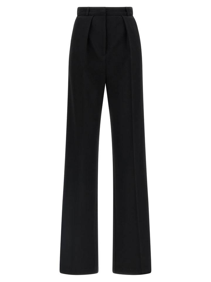 Elisabetta Franchi Tuxedo-Effect Trousers Pants - Black | b8950d1b9cde341df757c146e2e474db55fc150a