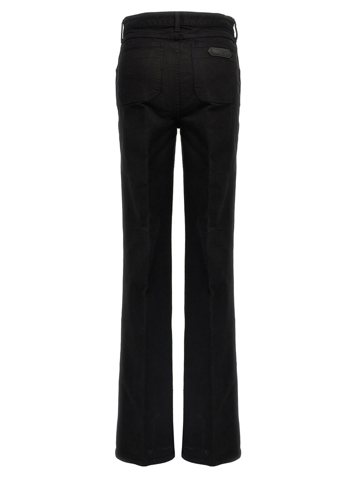Tom Ford Flared Jeans - Black | 22e092dd3aeeb4f1f5baf8d4dd73677ecd3e2026