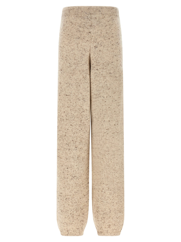 Fabiana Filippi Buttoned Yarn Pants - Beige | 32bde3db313431aa7f2d25027618c4bcffb20399