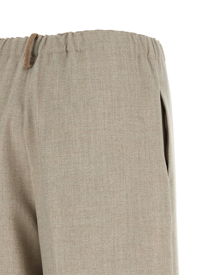 Fabiana Filippi Trevi Pants - Beige | e40a0cf25b6e5972a8ee099da48bee8a2d912552