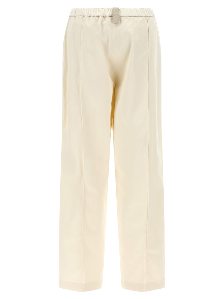Fabiana Filippi Gabardine Pants - Beige | 5b1238800009d580a74ba98637e3fce34ebdb9da