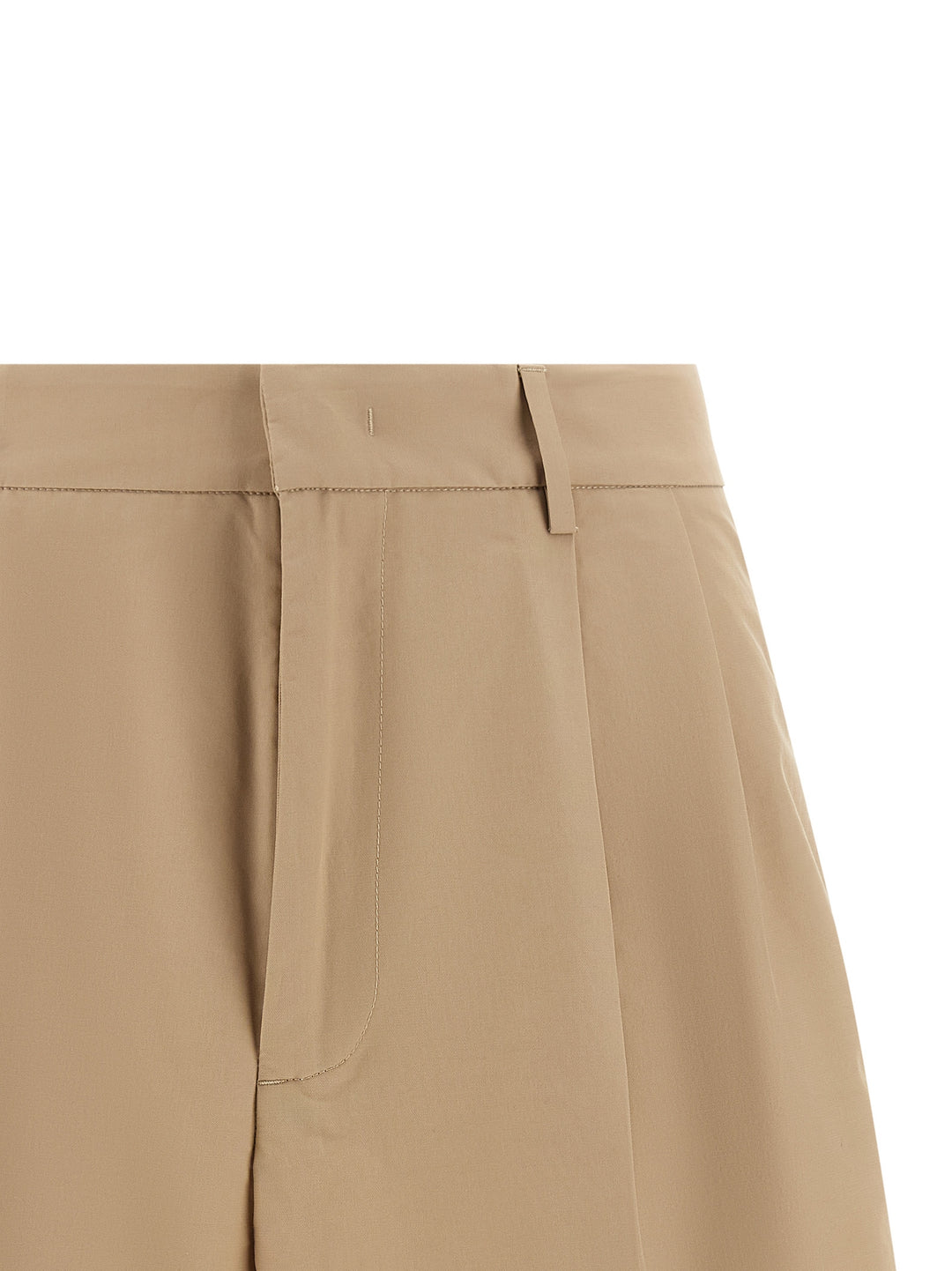 Fabiana Filippi Bermuda Shorts With Pleats Bermuda and Short - Brown | d5a9a5e96b1964233bde5f76a10e5016f27af419