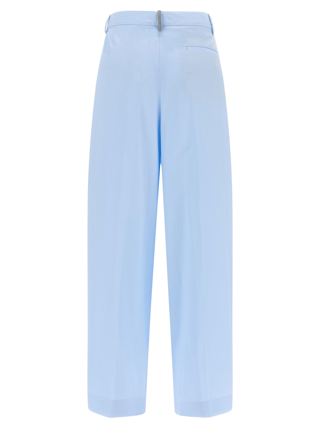 Fabiana Filippi Filo Diamante Pants - Light Blue | bed7f3faa064dd2e4e2ed8a26da4d603756c6a19