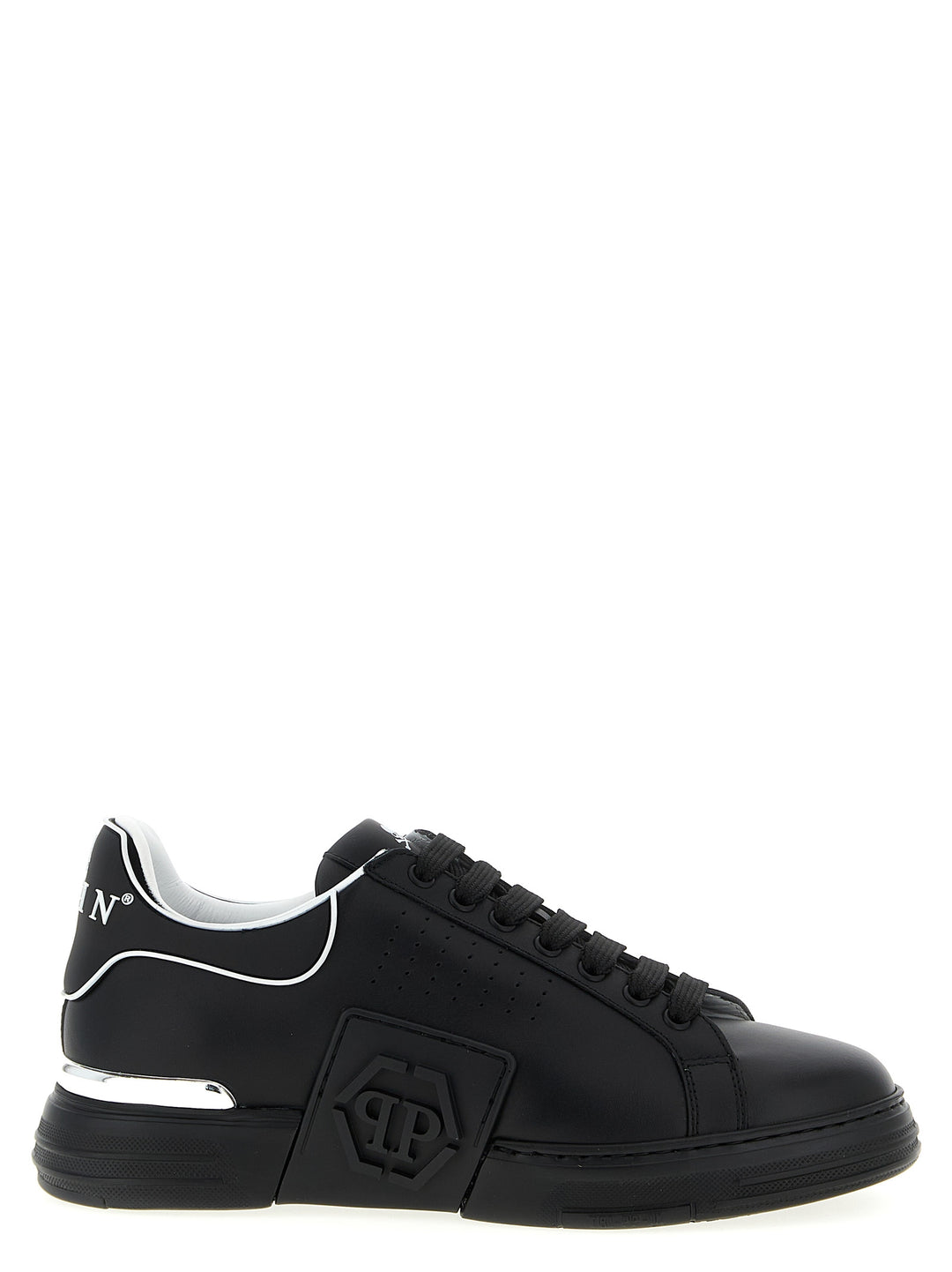 Philipp Plein Hexagon Sneakers - Black | ffbedad255daa1b8e70073b5a14cda219dfb8928