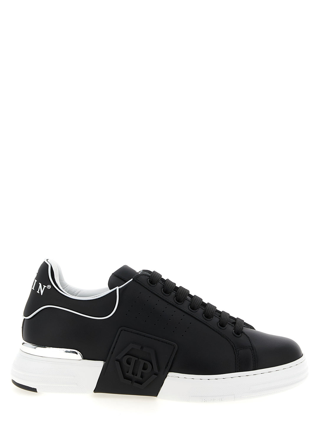 Philipp Plein Hexagon Sneakers - Black | ad5ead8ed52e253e4be9ea60452f9c33ee7b822a