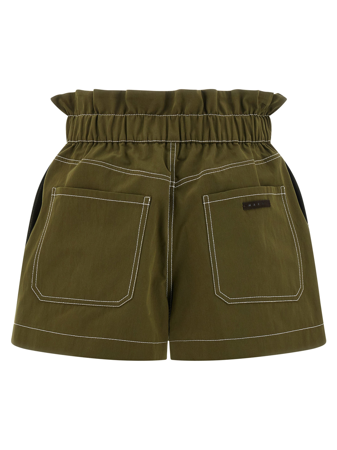 Marni Gabardine Shorts Bermuda and Short - Green | 9883ed1f162d49b7a9d1c80ca6a072e1d195b573