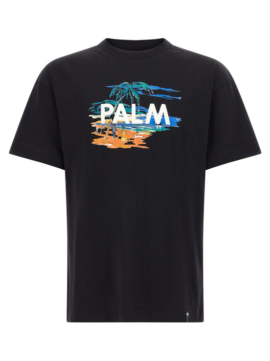 Graphic Print T-Shirt Black