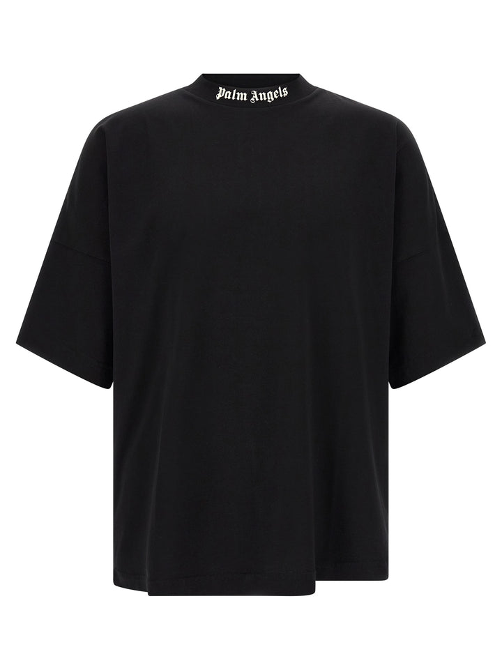 Palm Angels Logo Print T-shirt - Black | 4c8ab71fe909fd13a3b3405363315b7d1671821d