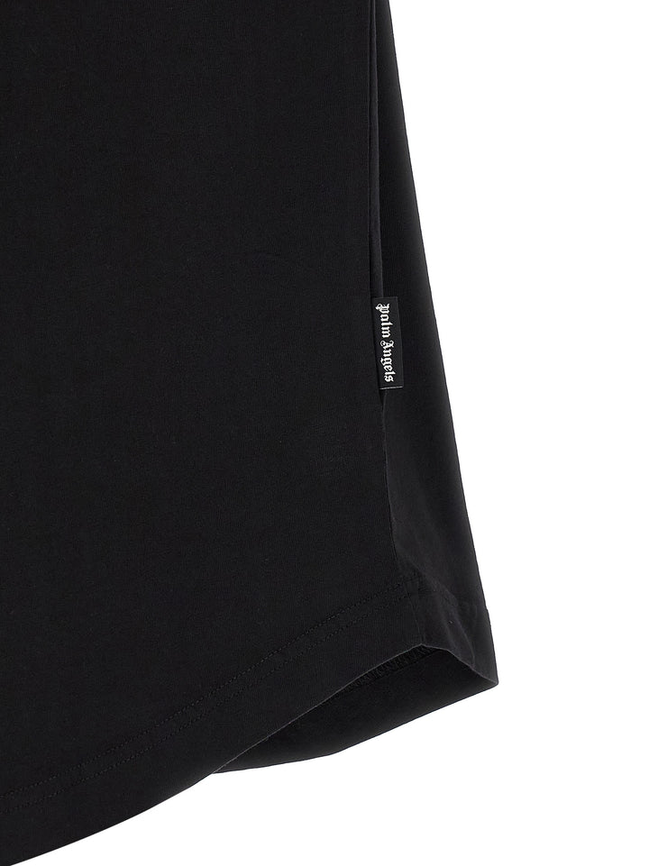 Palm Angels Logo Print T-shirt - Black | c53a99171690964351c043633a4402383e129f84