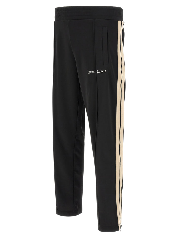 Palm Angels Classic Track Pants - White/Black | aedce839191a216be0c7858dd1603a6b284db59a