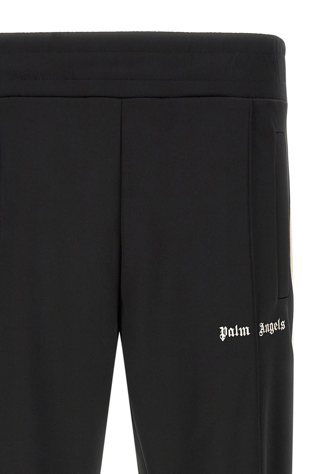 Palm Angels Classic Track Pants - White/Black | 7fb04854e1ec4c3728a8dd272a5ffb1a907bb32d