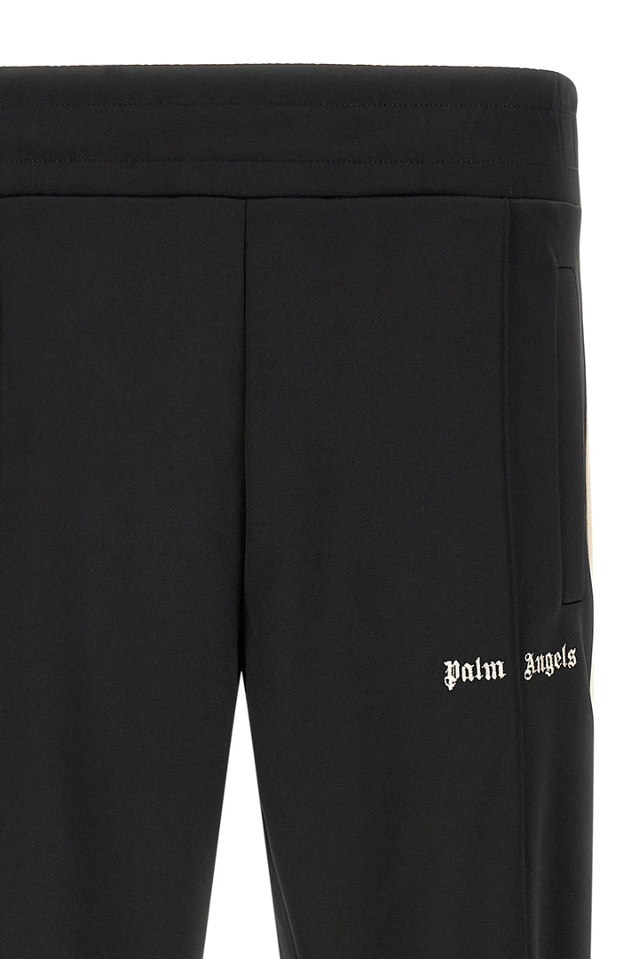 Palm Angels Classic Track Pants - White/Black | 7fb04854e1ec4c3728a8dd272a5ffb1a907bb32d