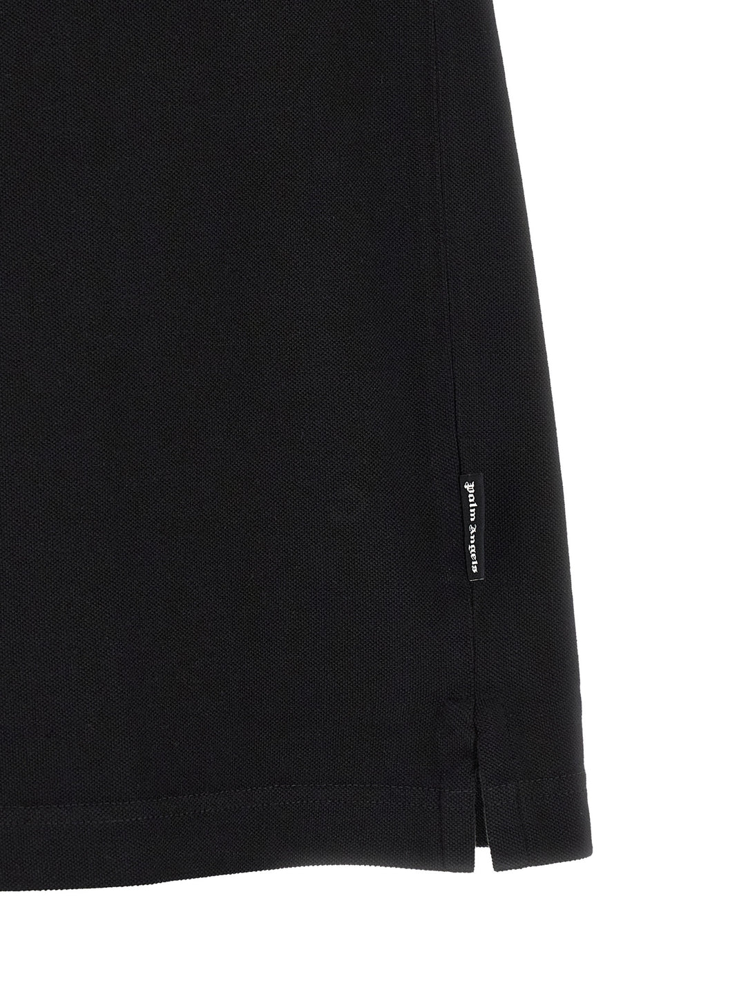 Palm Angels Logo Patch  Shirt Polo - Black | 425f1e0f47eb56142ccd94c6c555180f0a64cec1