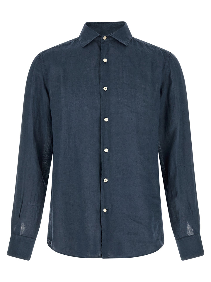 Mc2 Saint Barth Pamplona Shirt and Blouse - Blue | f4c48cf87b38a017248c34bfede42dba245268d5