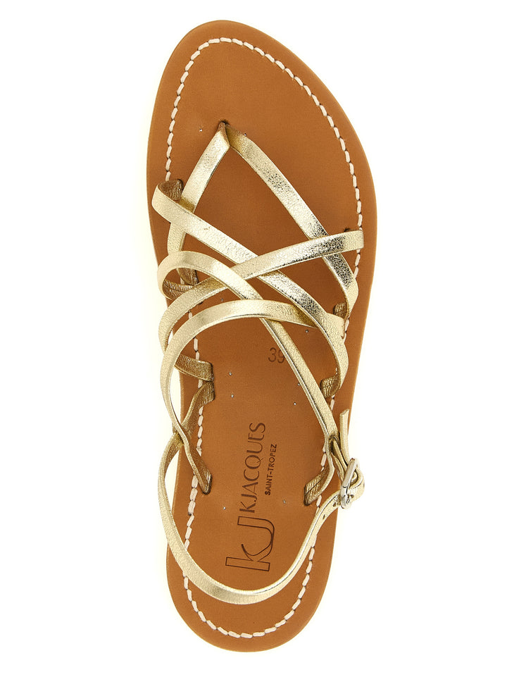K.Jacques Saint Tropez Pandora Sandals - Gold | 8eaab92856e7806c5e5c2ee8b46b1c860209fc52