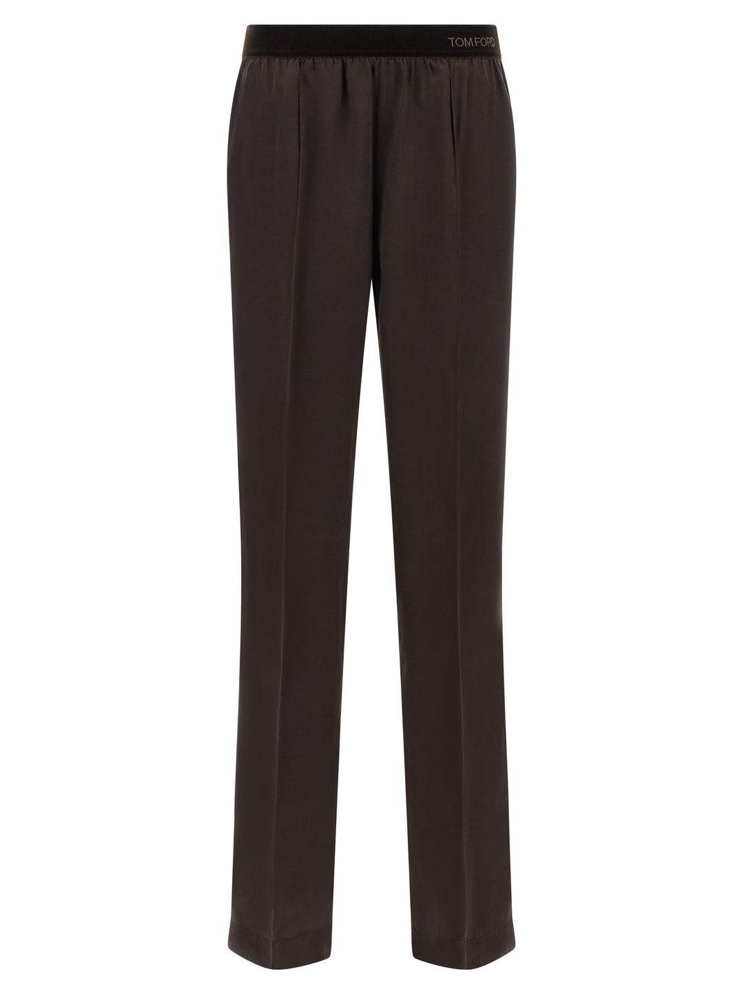 Tom Ford Silk Pants - Brown | 903431ac3b76ac77394c41100a334c34e469ba29
